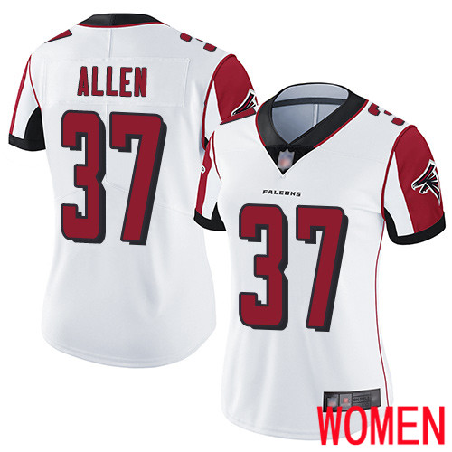 Atlanta Falcons Limited White Women Ricardo Allen Road Jersey NFL Football #37 Vapor Untouchable